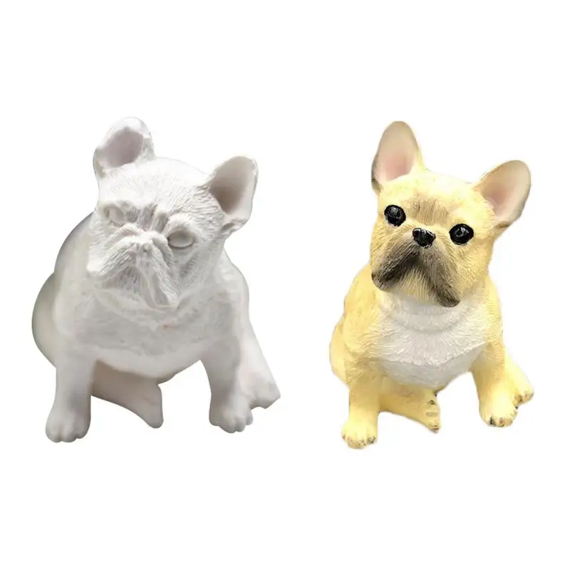 3D DIY силиконовая форма Геометрические Животные Собака лошадь ароматерапия гипс