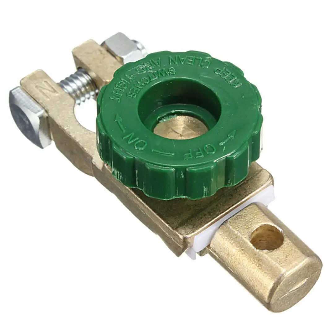 Car Styling Battery Terminal Link Cut-off Switch Rotary Disconnect Isolator Alloy Auto Cut Off | Автомобили и мотоциклы