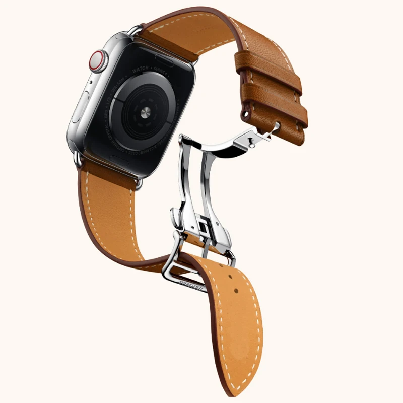 Новейший ремешок с пряжкой для apple watch 4, 40 мм, 44 мм, серия 3, 2, 1, один тур, ремешок для iwatch, Ремешки для наручных часов