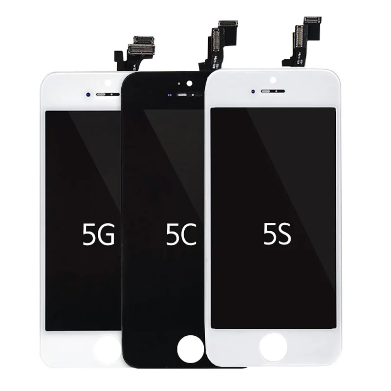 AAA + качественный ЖК дисплей для iPhone 5 5C с сенсорным экраном дигитайзер 5S экран