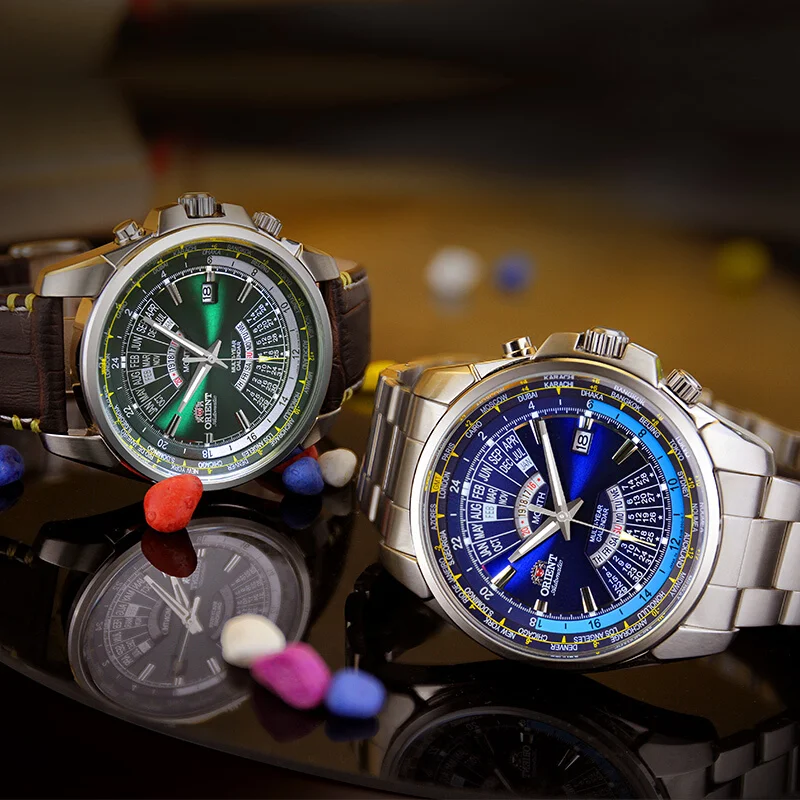 100% Оригинальные Orient Мужские часы Мода автоматические механические английский