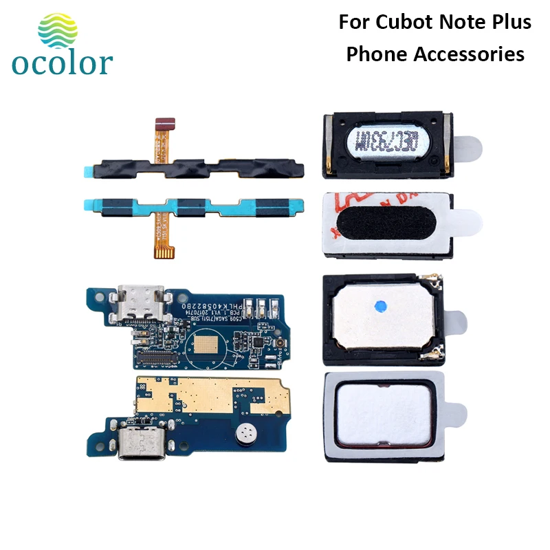 Цветной динамик для Cubot Note Plus громкий usb-разъем кнопка зарядки на плате гибкий