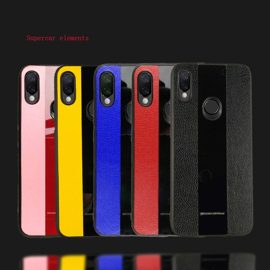 Buluby чехол для телефона Xiaomi redmi Note 7 Coque Силиконовые ТПУ задняя крышка Note7