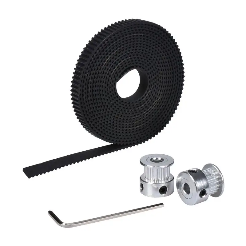 Запчасти для 3D принтера Reprap Набор перемещения GT2 ременный шкив 608ZZ подшипник LM8UU