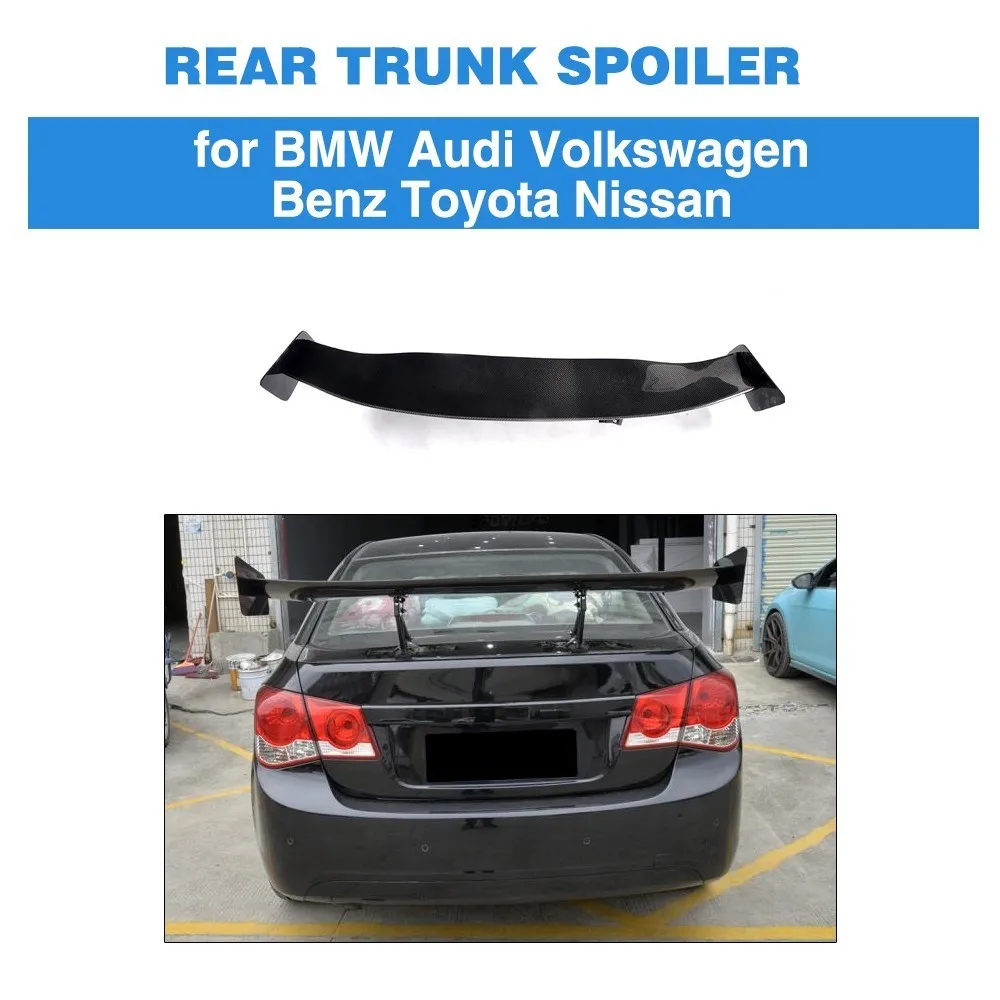 Для Audi A3 A4 A5 A6 A7 VW BMW F10 M5 F80 M3 F12 M6 задний багажник губа крыло спойлер Купе Седан