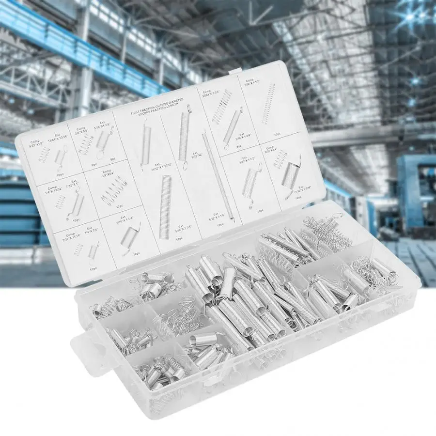 200 шт./компл. 20 размеров удлинитель компрессионная пружина в ассортименте набор