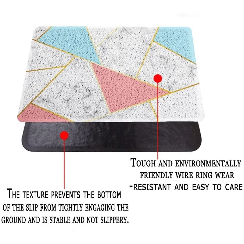 LDAJMW мультфильм утолщение ПВХ ванная туалет анти-скольжение ковер коврик