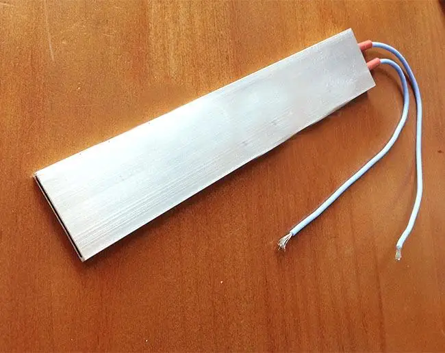 Термостат высокой мощности от 60C до 270C, нагревательная пластина, 200x21x5 мм, 12 В/24 В/220 В