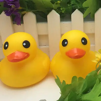 10 штук Детские ребенка Малыш хороший Ванная комната резиновая Duck воды Shower