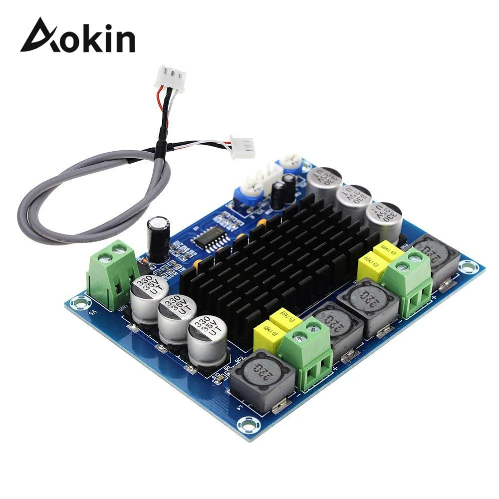 Aokin TPA3116 D2 120 Вт x2 50 двухканальный высокомощный цифровой аудио музыкальный