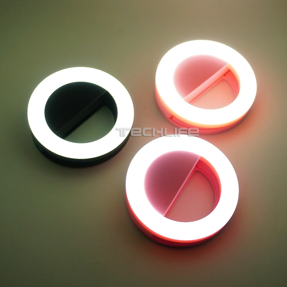 Кольцевой светильник для селфи Duszake дополнительное освещение телефона улучшения