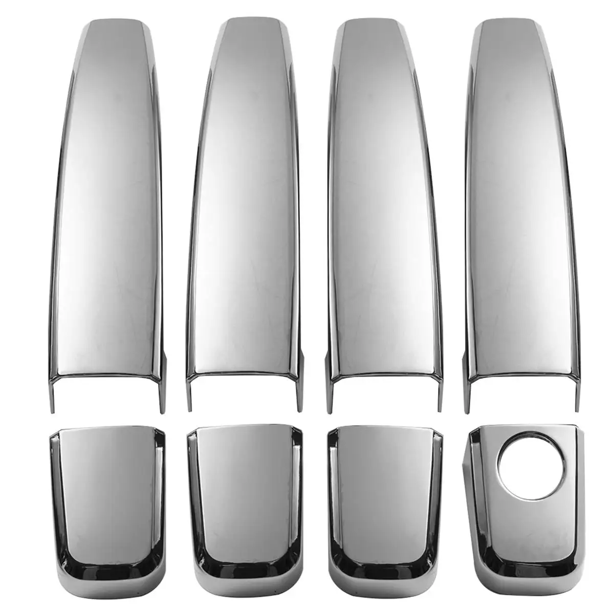 Хромированная 8 шт. накладка на дверные ручки автомобиля для Opel Zafira B Tourer C Chevrolet