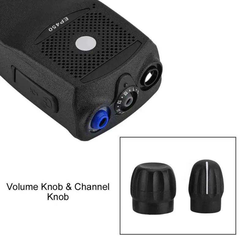 Иди и болтай Walkie Talkie “иди и Корпус оболочка передний Чехол комплект чехол Корпус чехол Замена для Motorola EP4 черный