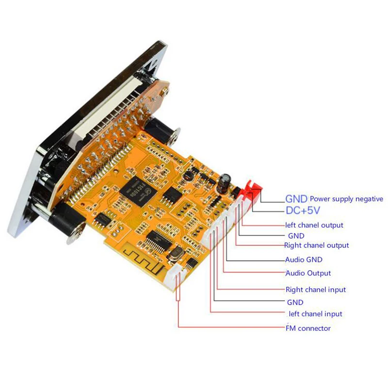 Bluetooth приемник 2 в 1 аудио видео декодер Ape Flac Wav Mp3 декодирование плата Dts Mp5 Hd Sd