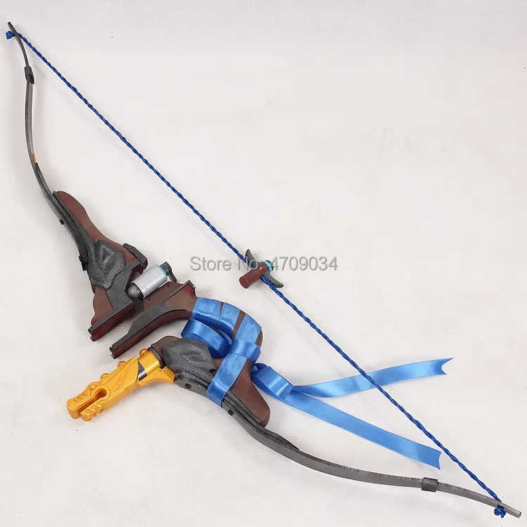 Overwatch Hanzo кожа молодой мастер оружие Косплей Реплика лук Quiver Prop|Аксессуары для