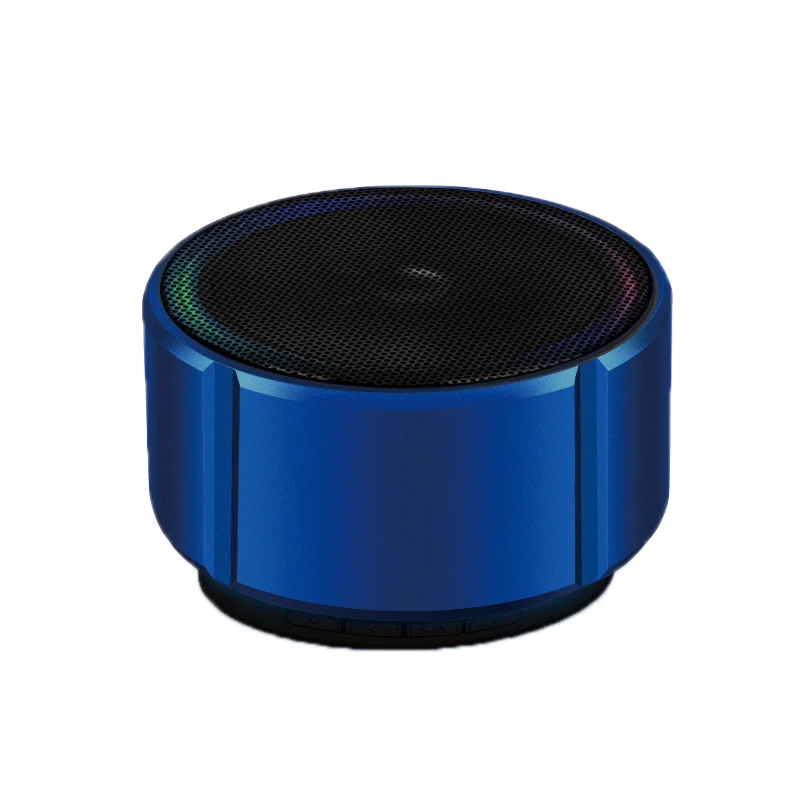 Мини-динамик Портативный беспроводной Bluetooth динамик модный металлический стерео