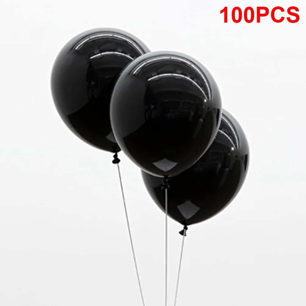 100 шт./лот 10 дюймов Тиффани черные латексные гелиевые воздушные шары для свадьбы