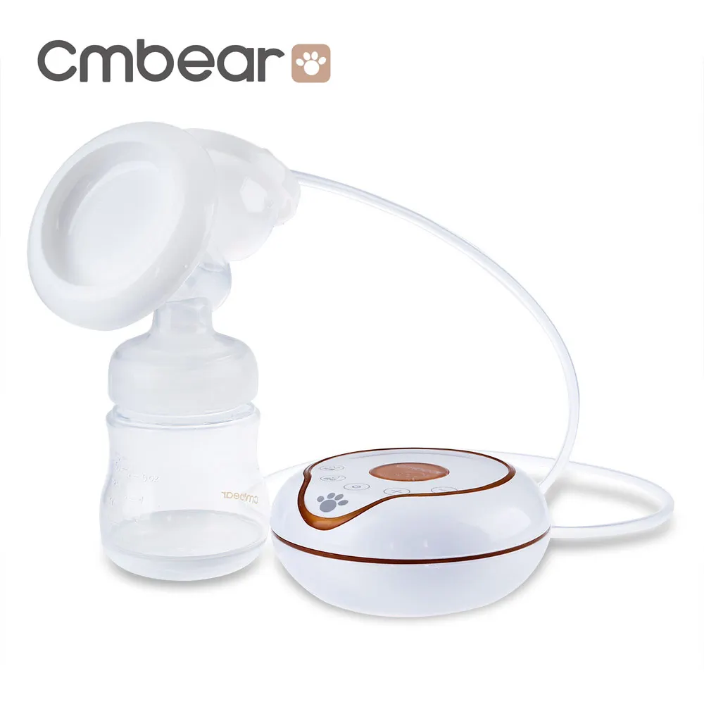 Cmbear портативный мощный соска всасывания BPA бесплатно Электрический молокоотсос