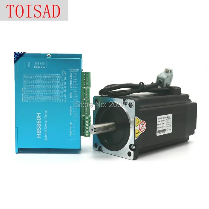 Nema34 12Nm 86 закрытый петля комплект шаговый двигатель кодер Гибридный