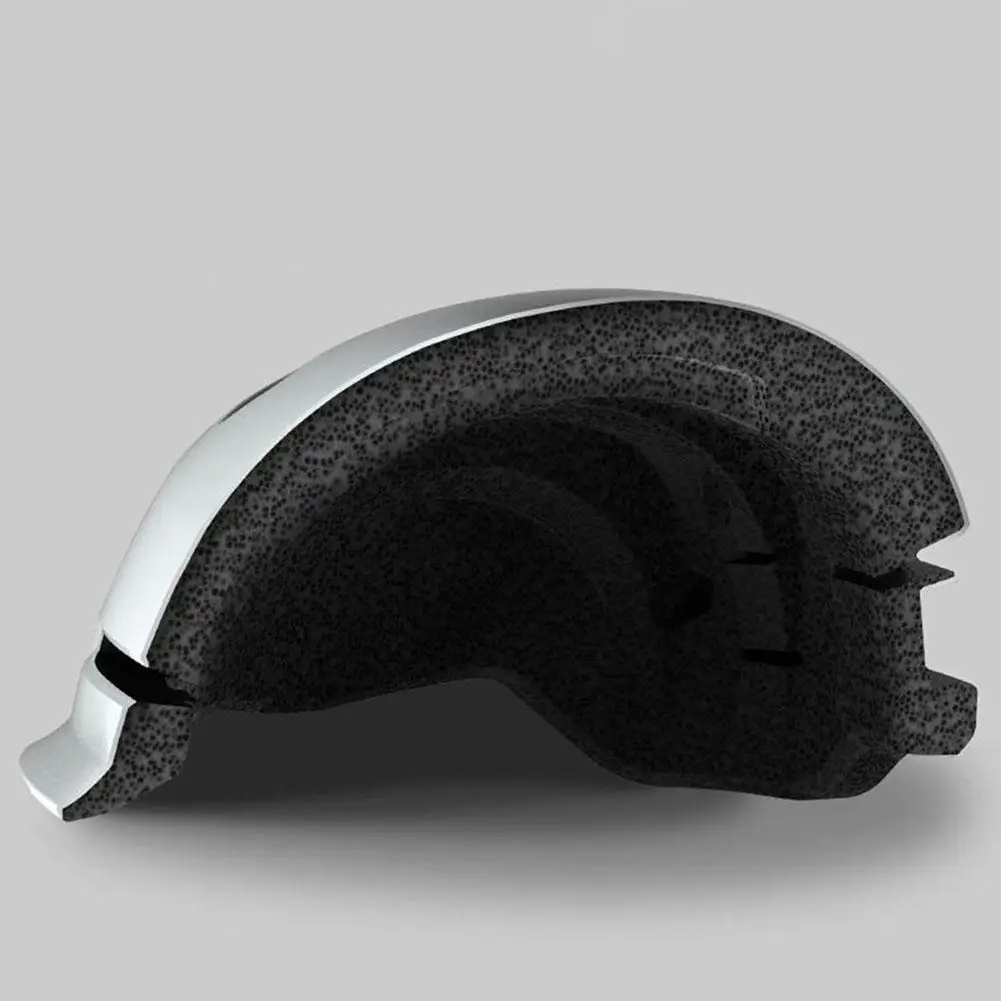 Mounchain Cycling Intelligent Back LED Light EPS Adjustable Breathable Ventilation IPX4 Motorcycle Helmet | Спорт и развлечения