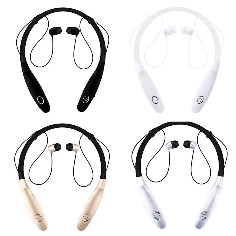 Портативные наушники беспроводное ожерелье с Bluetooth стерео Hd Soudns устройство