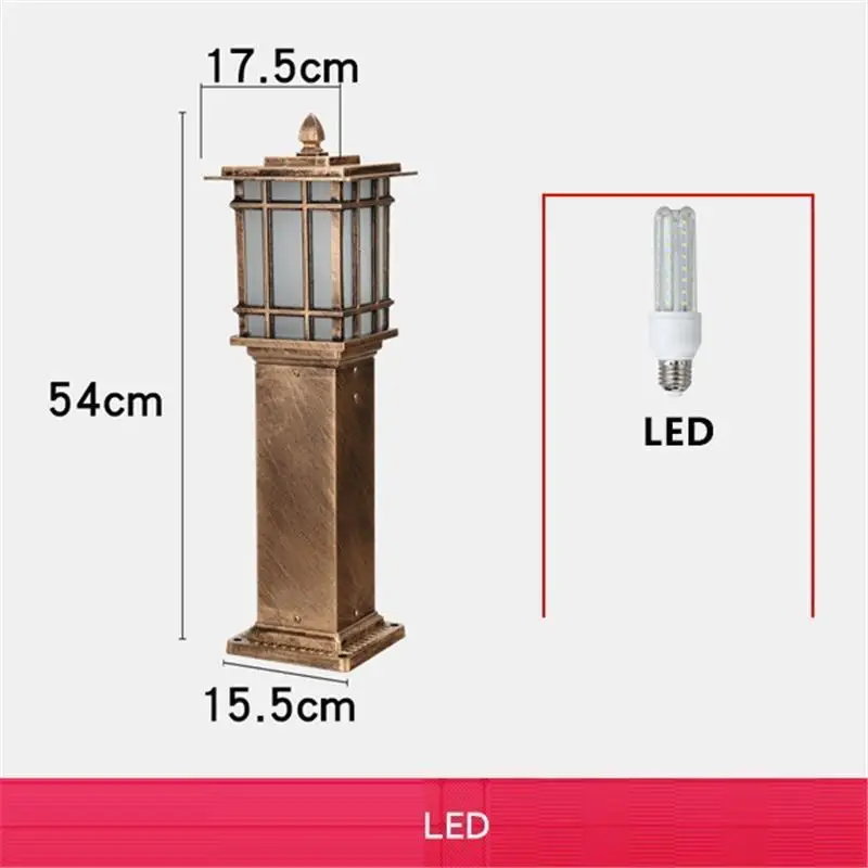 Eclairage Exterieur Bouwlamp уличный светильник Lampioni Da Esterno Style Lampione светодиодный | Лампы и
