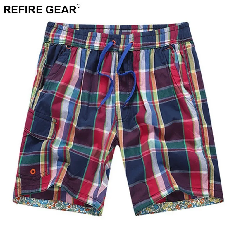 Refire Gear быстросохнущие летние шорты для улицы мужские купальные костюмы
