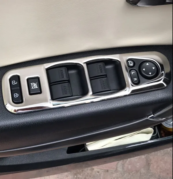4 шт. для внутренней двери подлокотника FAW BESTURN X80 2013 2017 декоративная паста