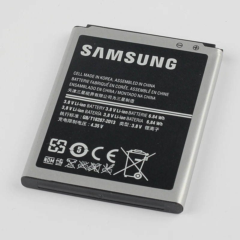 Оригинальный аккумулятор Samsung B150AE для GALAXY Trend3 G3502 G3508 G3509 I8260 SM-G350E G350E G350 B150AC 1800 мАч |