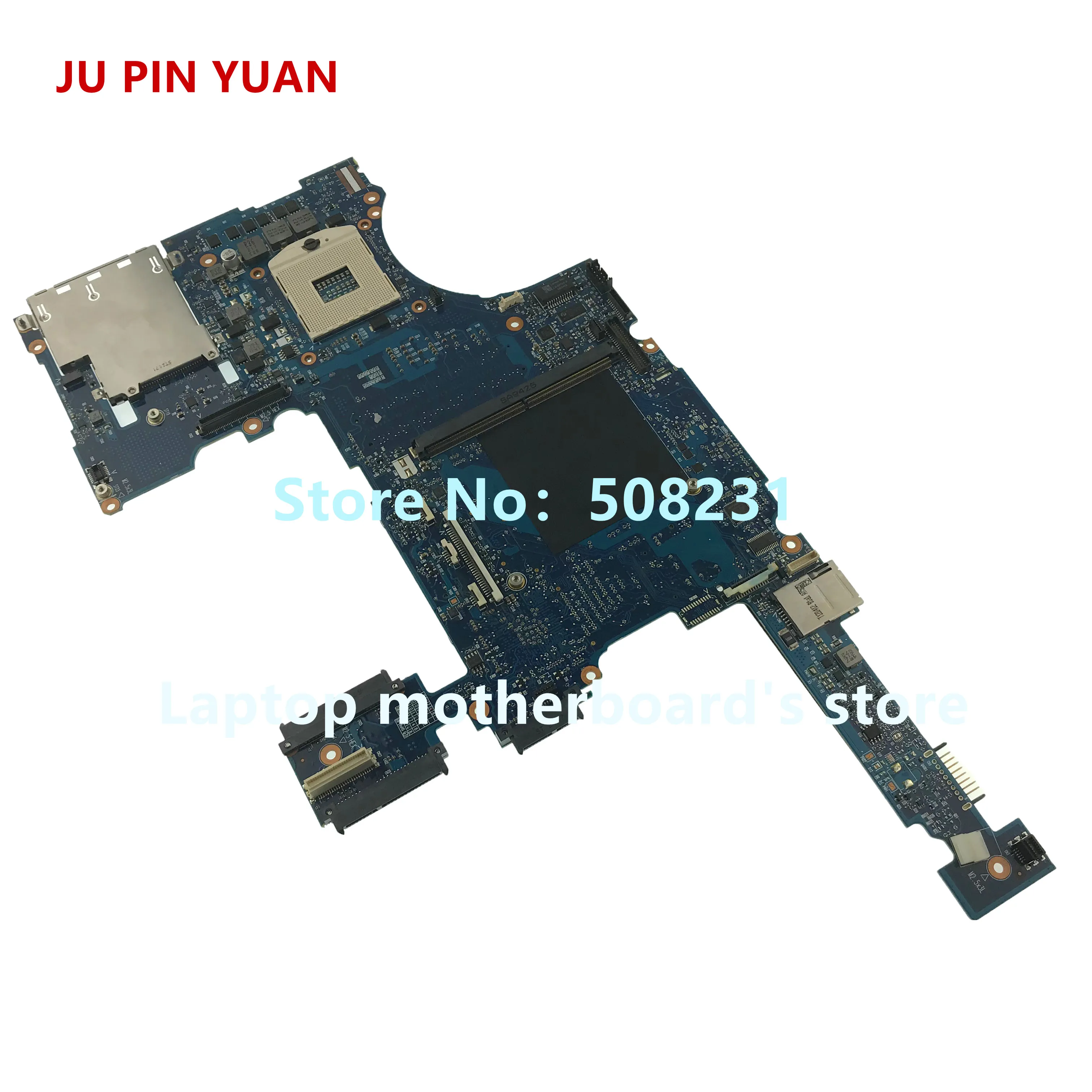JU PIN YUAN 652508-001 652508-501 для HP Elitebook 8760W series Материнская плата ноутбука QM67 все функции