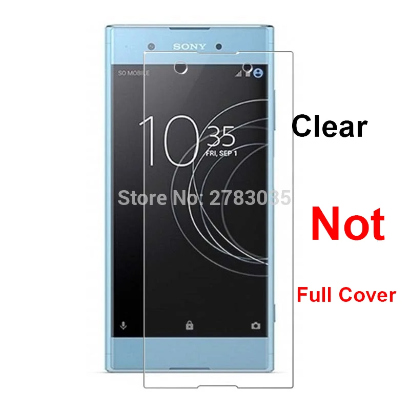 Для Sony Xperia XA1 Plus G3421 5 "твердость 9H 3D полное покрытие тонкое закаленное изогнутое