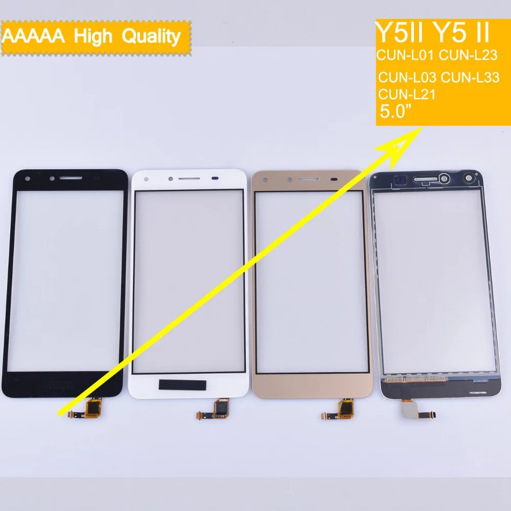 10 шт./лот для Huawei Y5II Y5 II CUN L01 L23 L03 L33 сенсорный экран Сенсорная панель дигитайзер
