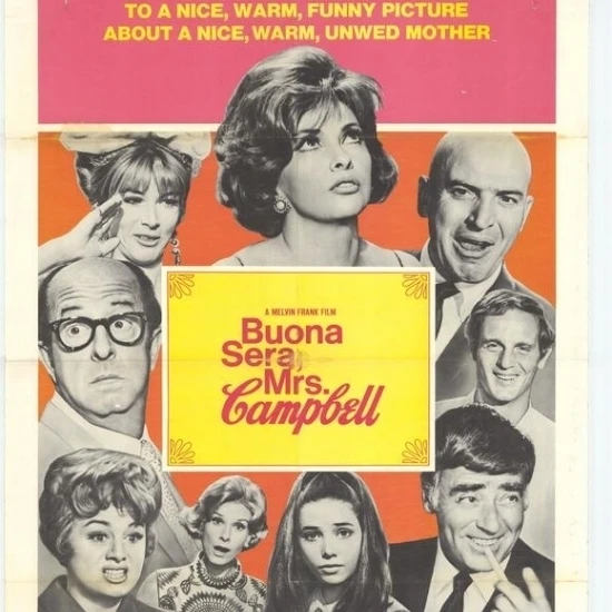 Постер с фильмом Buona Sera Mrs. Campbell (11x17) | Дом и сад
