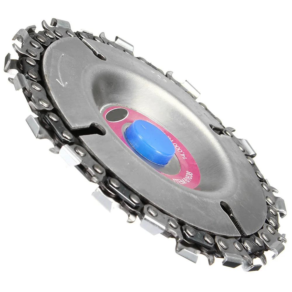 Мульти Функция деревообрабатывающий цепная пластина 4 дюйма шлифовальный диск 22