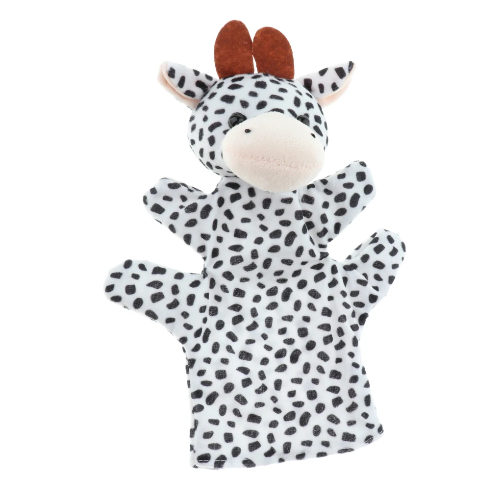 11 Kinds Big Hand Puppet Animal Plush Doll 9 Inch Soft Puppets Imaginative Play Toy Kids Adults Party Favors Birthday Gift | Игрушки и