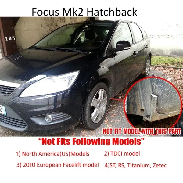 Подходит для ford Focus 2 Mk2 Mk2.5 для салона Sedan 2005-2011 брызговики Брызговики Передние Задние 2006 2007 2008 2009 2010