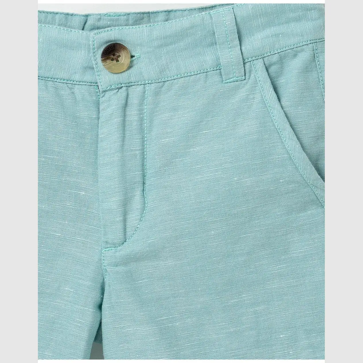 UNIT NINO TEXTILE BERMUDA DE льняная мята|Шорты| |