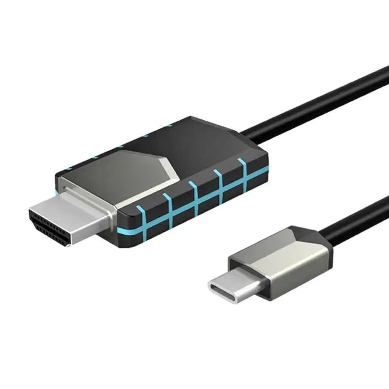 USB C Type на HDMI с поддержкой 4K 30 Гц адаптер конвертер кабель провод шнур для MacBook Galaxy