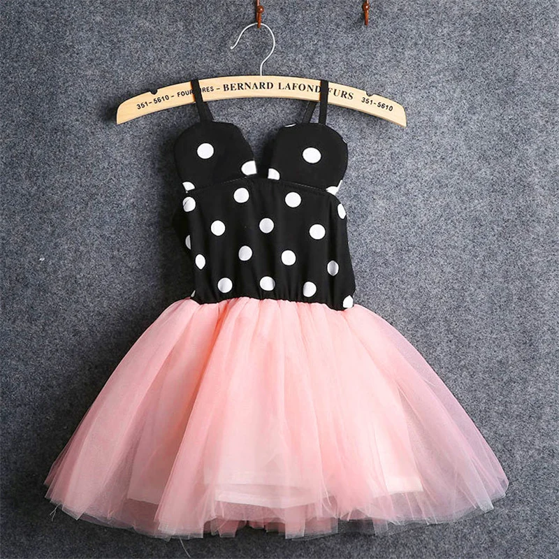 Hot Summer Baby Girls Dress Cute Mouse Clothes Cartoon vestido infantil Kids Toddler Tutu Dresses New 0-5T Children Girl Costume | Детская
