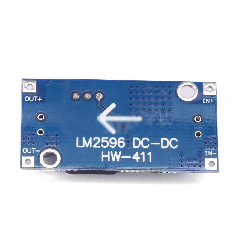 DC понижающий модуль питания 3 2 В ~ 40 3A LM2596 регулируемый от 24 до 12 5 в 65 кГц|Детали и