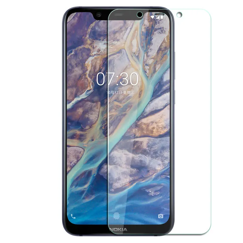 Закаленное стекло для Nokia 8 1 Plus X7 7 X6 2018 5 6 Защита экрана 3 пленка 9H Анти-взрыв |