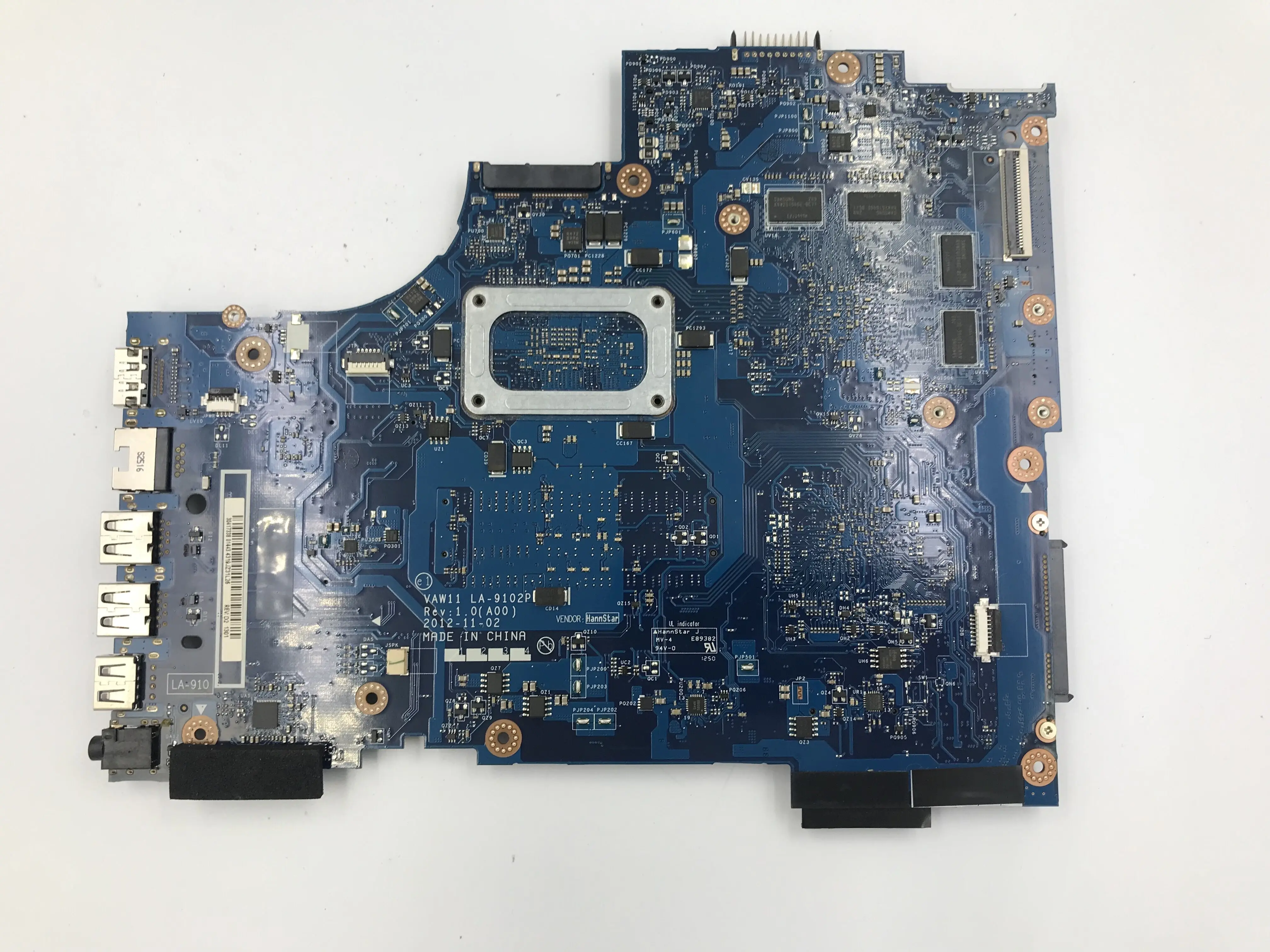 Материнская плата для ноутбука dell Inspiron 17R-5721 3721 5721 LA-9102P CN-0C2GJ2 0C2GJ2 C2GJ2 с I5-3337U HM76 100% |