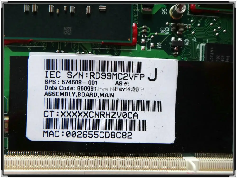 574508 001 для ноутбука HP 4411S 4510S 4710S 4410s материнская плата ноутбуков портативных ПК DDR2