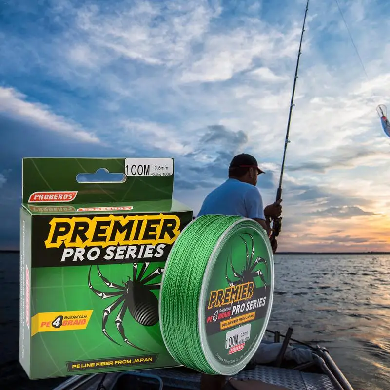 100 М 109 ярд супер сильная зеленая спектра Экстремальная плетеная рыболовная леска