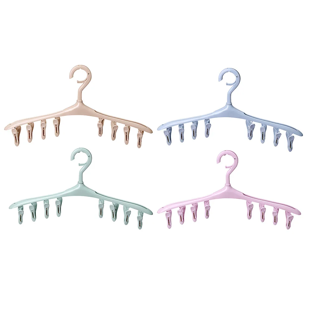 4 шт. пластиковые сушилки для белья 8 зажимов | Дом и сад