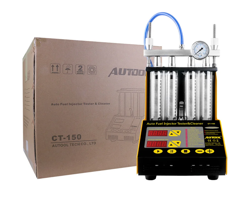 AUTOOL CT150 инструмент для чистки инжектора автомобиля 4 цилиндра |