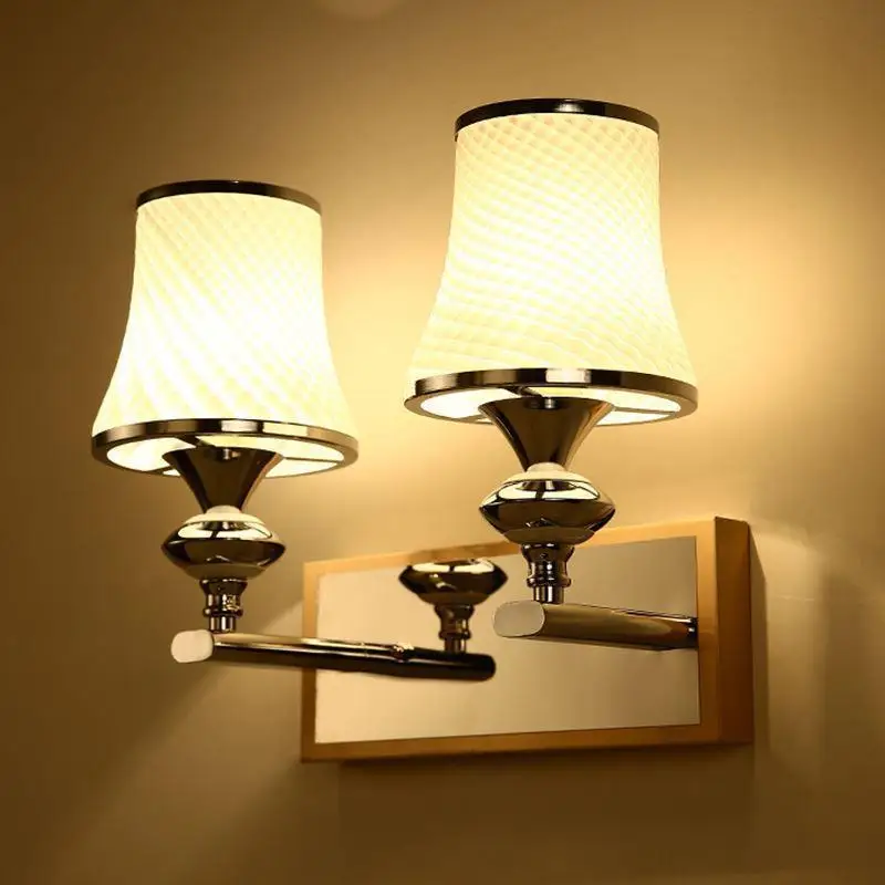 Лестничное зеркало Luminaria De Parede Wandlamp Aplique Luz Pared для дома Хрустальная аппликация Murale