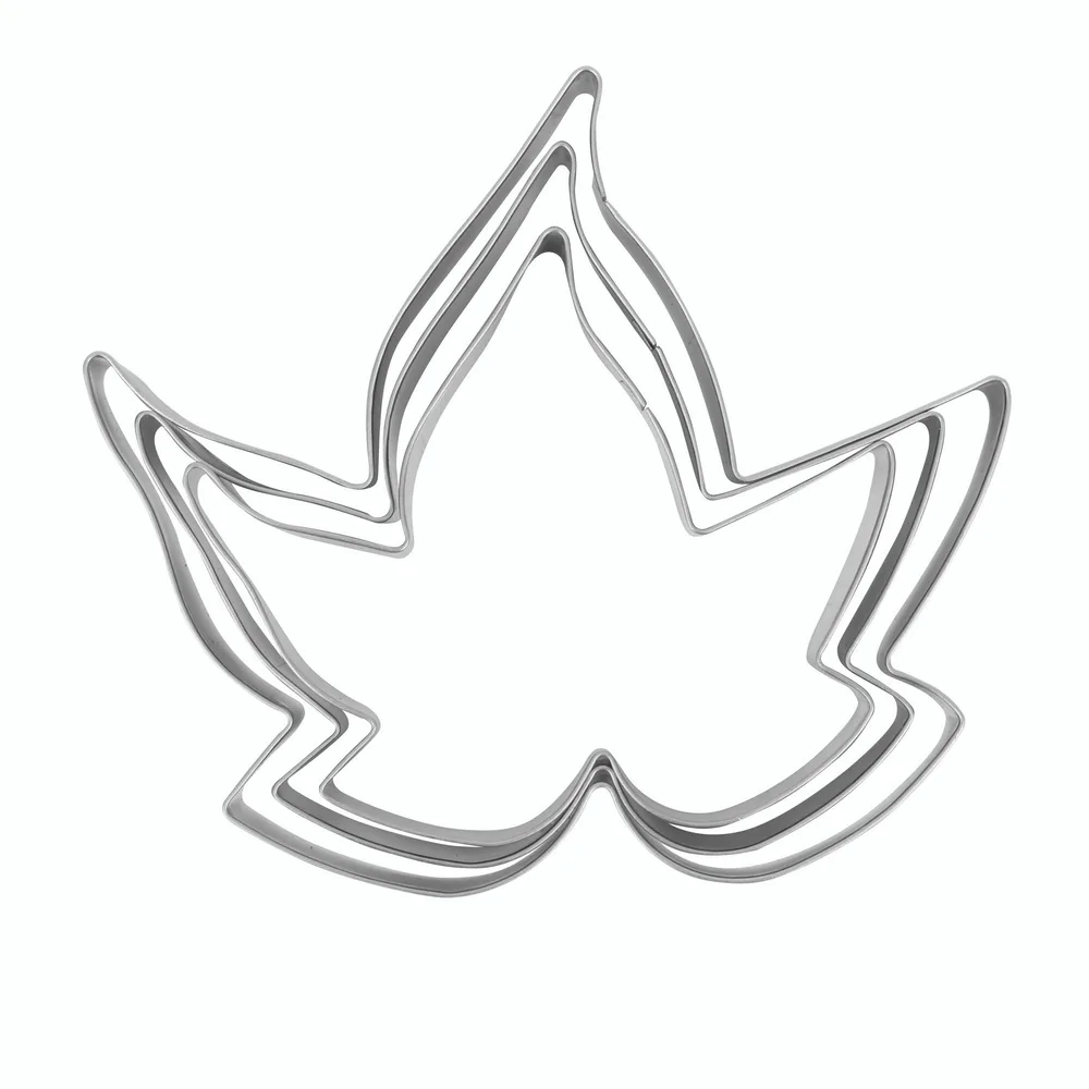 Кондитерская форма HILILFE из нержавеющей стали 3 шт./компл. для печенья в форме