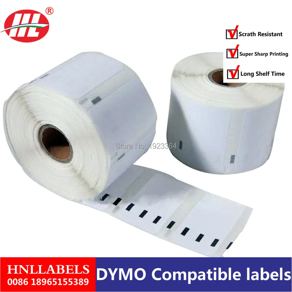 Ярлык Dymo 11354 57 мм * 32 1000 шт. для LabelWriter 400 450 450Turbo Printer Seiko SLP 440 450|Офисная бумага| |