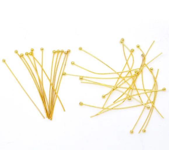 

DoreenBeads 400 Золотой цветной шарик шпильки 30x0,7 мм результаты (B10107), yiwu